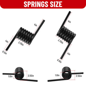 TRUCFUSION labeled left and right spring pair for balanced ramp support benefit