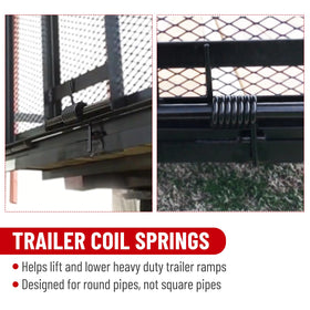 TRUCFUSION springs mounted on 1.5" shaft for accurate size confirmation benefit