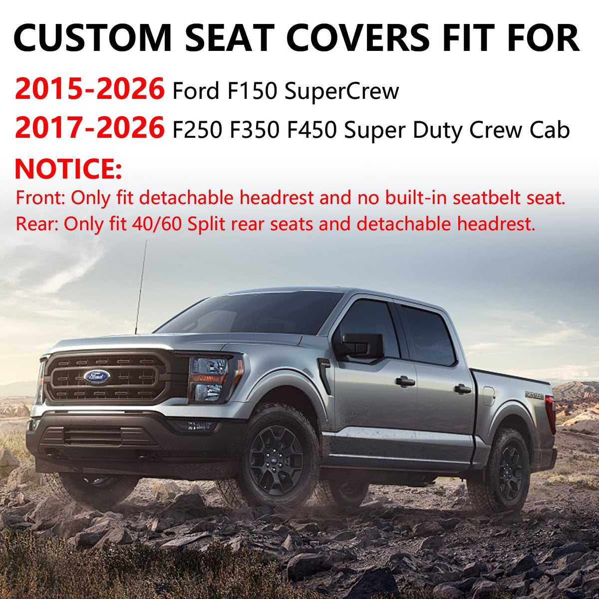Truckiipa seat cover repelling liquid spill for quick wipe-clean benefit