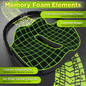 Truckules closeup of memory foam texture illustrating comfortable, supportive foam