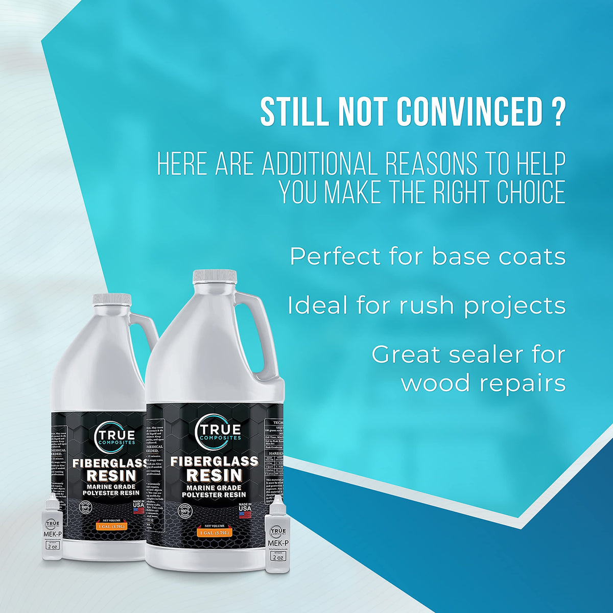 True Composites used in boat hull repair, strong bonding and marine restoration