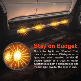 ONLINE LED STORE TRUE MODS rear view with pre-attached .180" bullet connector ready