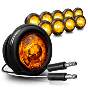 ONLINE LED STORE TRUE MODS front view showing compact amber marker and easy fit