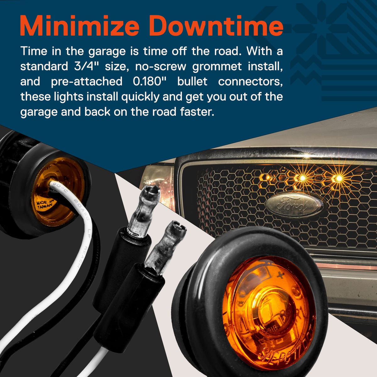 ONLINE LED STORE TRUE MODS side profile highlighting thin low-profile housing benefit