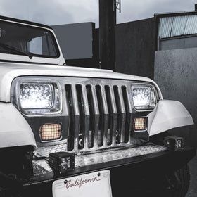 ONLINE LED STORE TRUE MODS black housing on vehicle showing stealth styling benefit