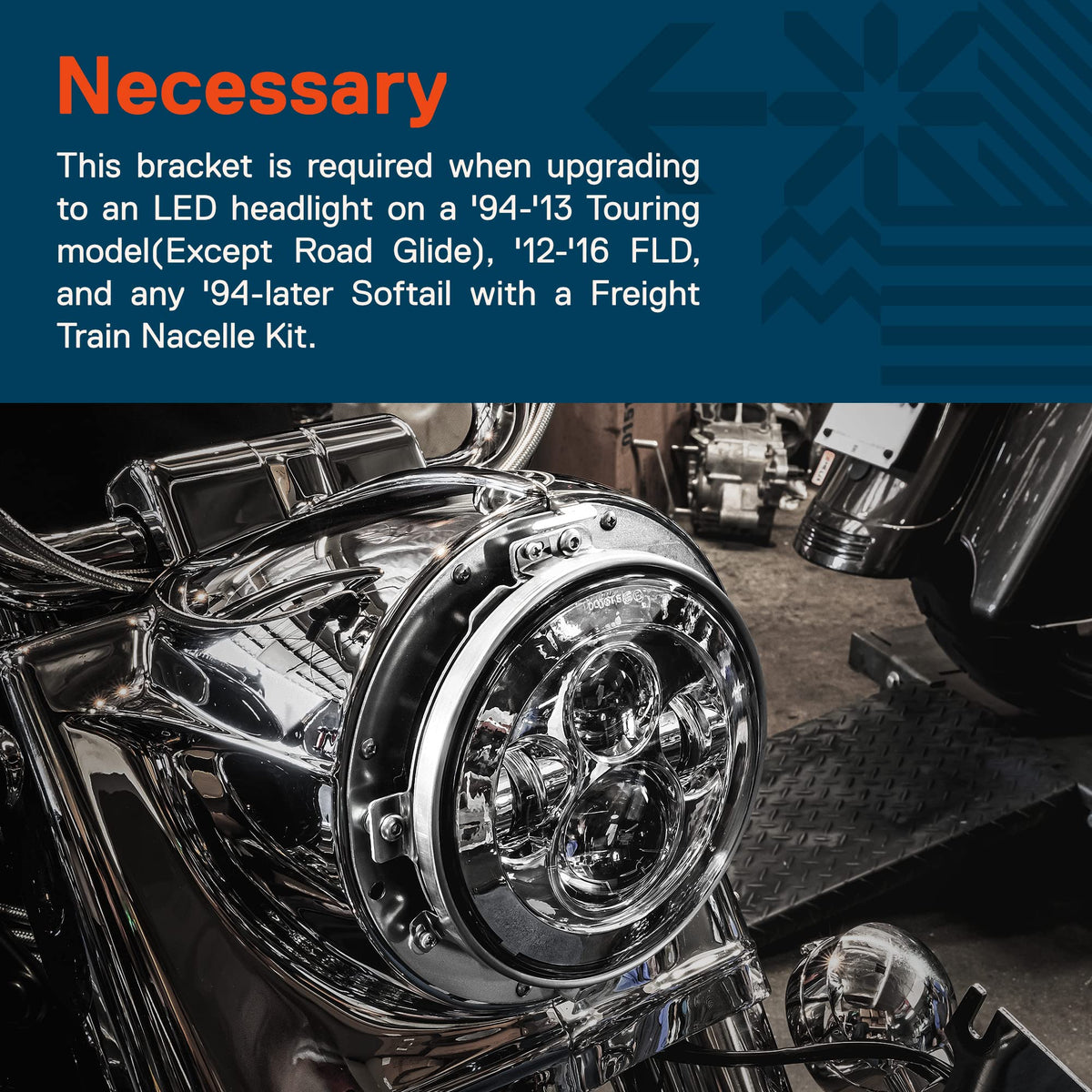 ONLINE LED STORE True Mods bracket springs close-up reducing vibration for longevity
