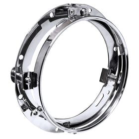 ONLINE LED STORE True Mods chrome bracket front view shows neat fit and durability