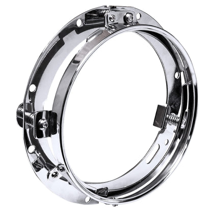 ONLINE LED STORE True Mods chrome bracket front view shows neat fit and durability