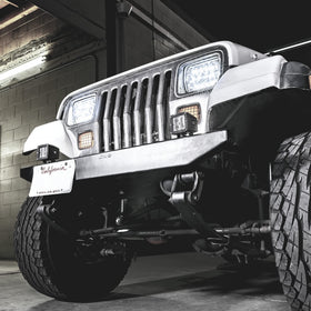 ONLINE LED STORE TRUE MODS installed on van demonstrating straightforward plug-and-play benefit