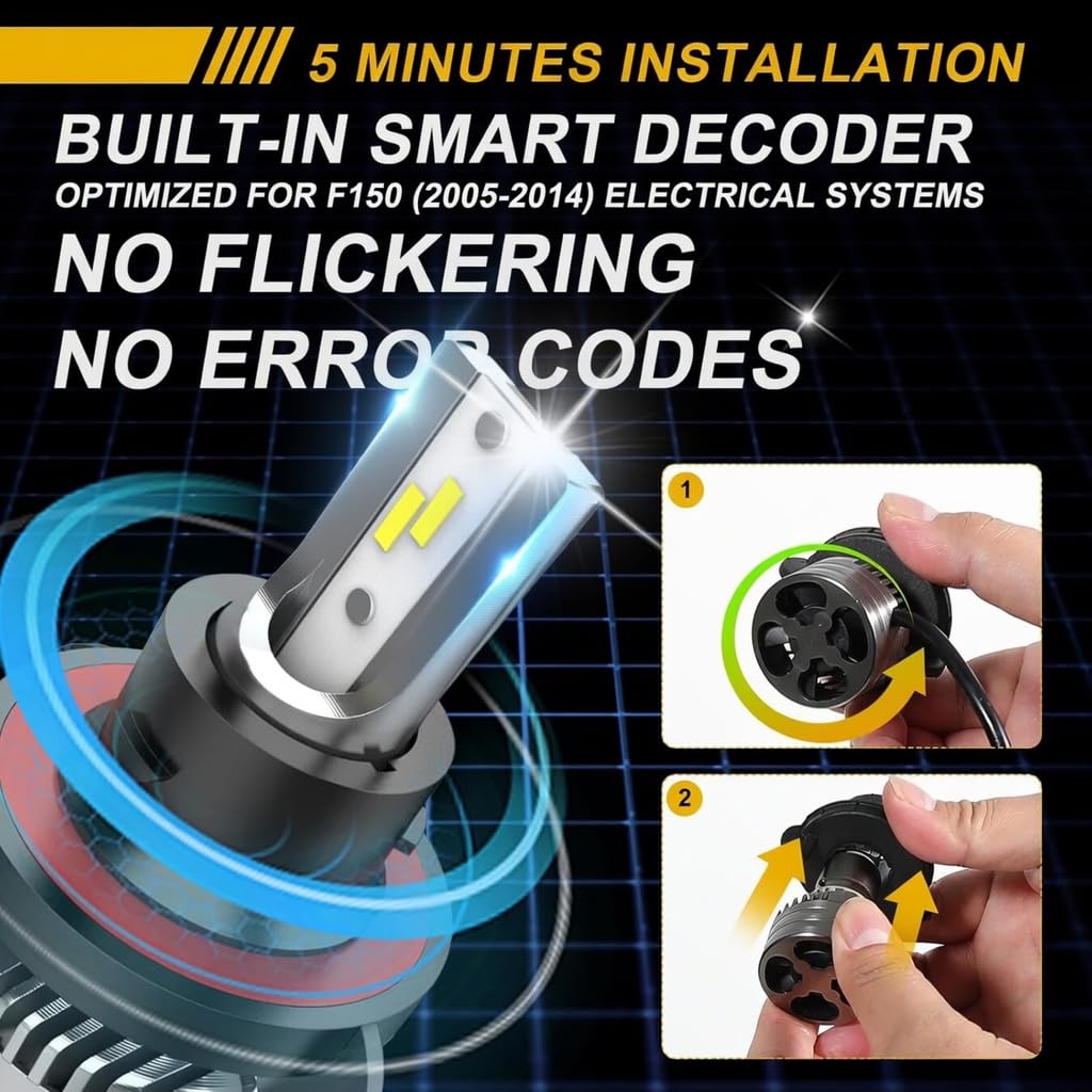 TRUELAND bulb installed in fog housing showing straightforward fitment