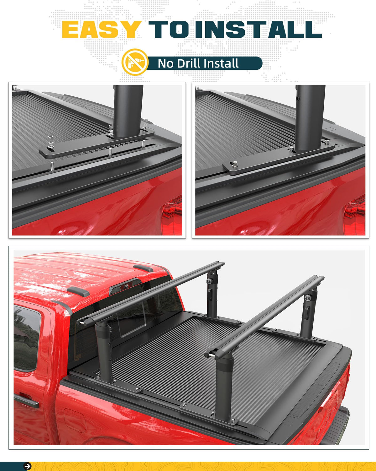 Trumgeta T-slot with hooks showing versatile accessory compatibility