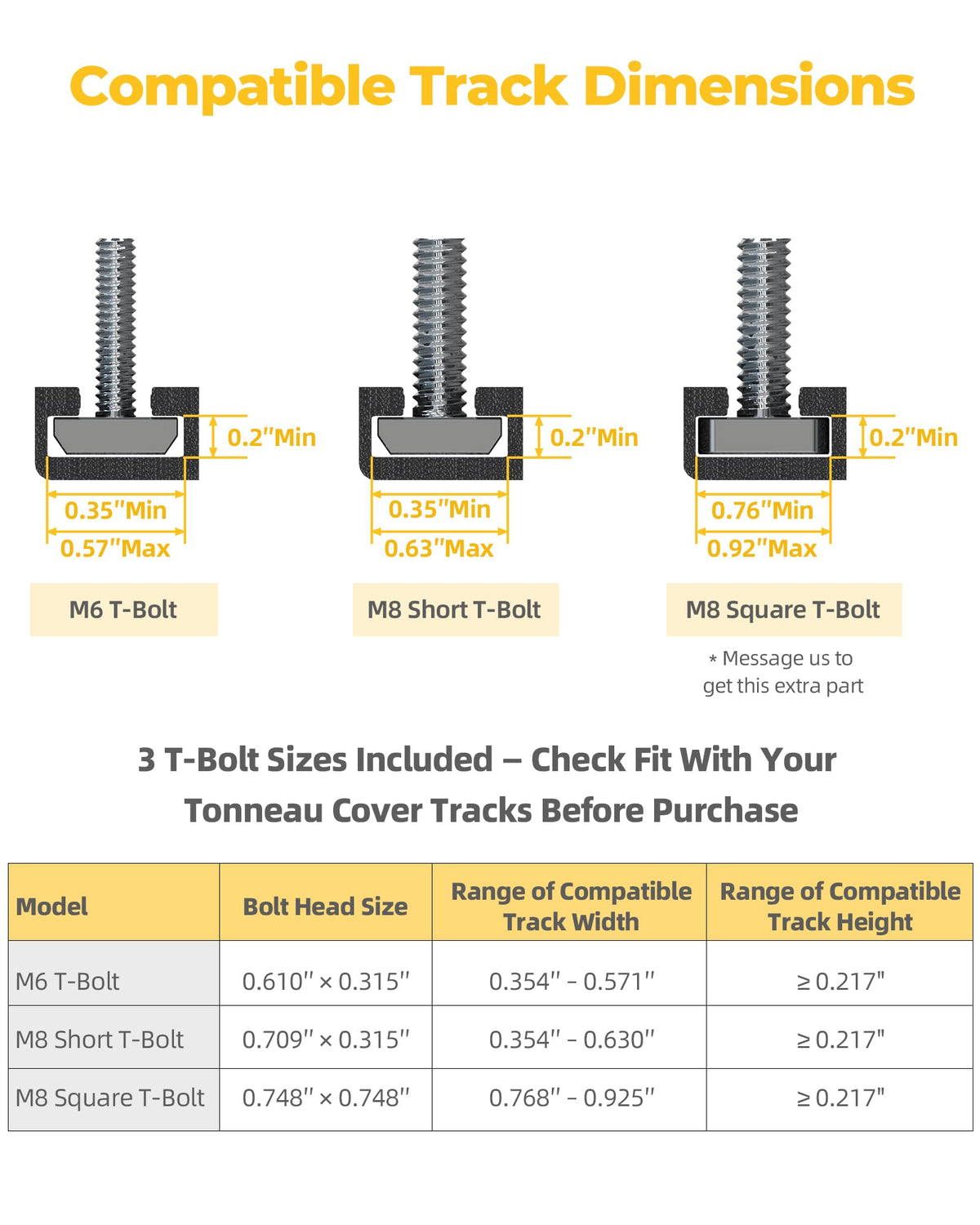 Trumgeta laser-etched height adjustment marks for quick setup
