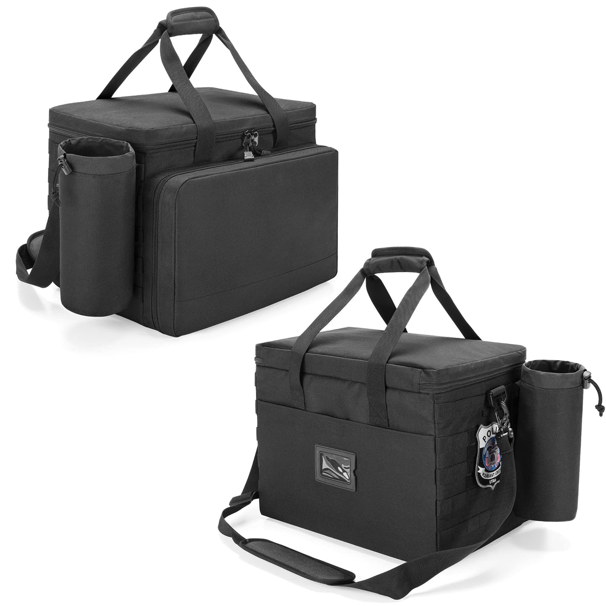 Trunab interior pockets and removable dividers keeping equipment orderly