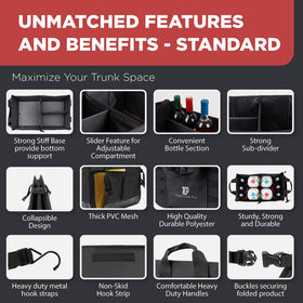 TRUNKCRATEPRO rigid base plate detail offering stable support benefit