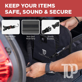TRUNKCRATEPRO folded flat for storage showing easy portability benefit