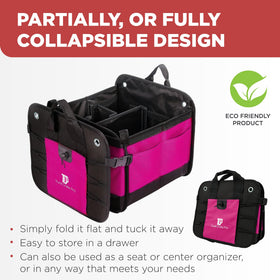 TRUNKCRATEPRO placed in an SUV trunk providing secure, anti-slide cargo storage