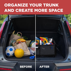 TRUNKCRATEPRO side PVC mesh pocket showing quick-access organization benefit