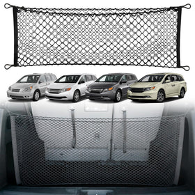 Trunknets Inc envelope net front view showing clean fit and secured storage