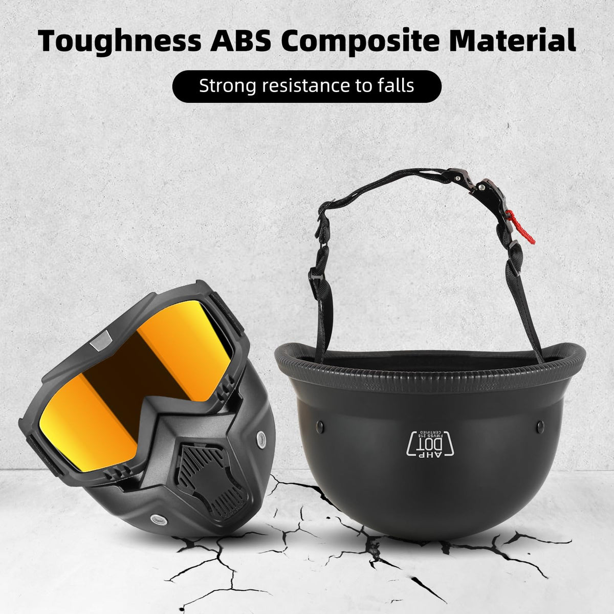 TRUSTERTHEE close-up of ABS shell finish highlighting durable construction