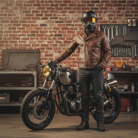 TRUSTERTHEE helmet on rider with scooter showing real-world commuting benefit