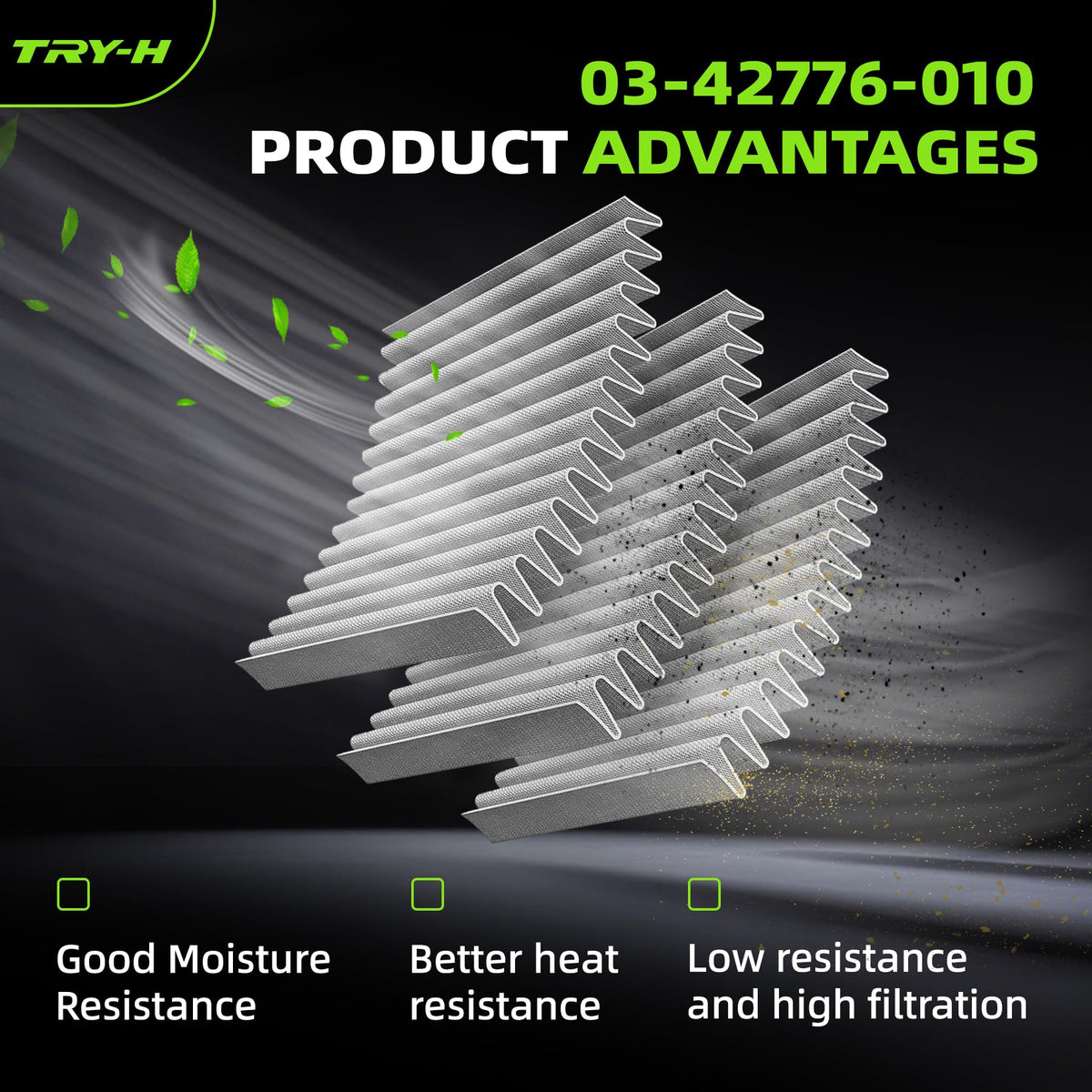 Try-H installed in Freightliner Cascadia demonstrating easy replacement