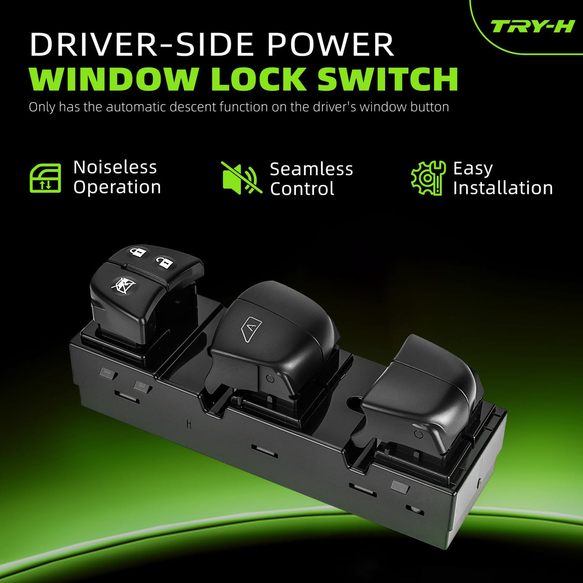 Try-H switch connector detail showing 3+16 pin layout for correct compatibility