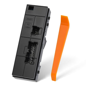 Try-H switch in Nissan interior demonstrating improved convenience and comfort