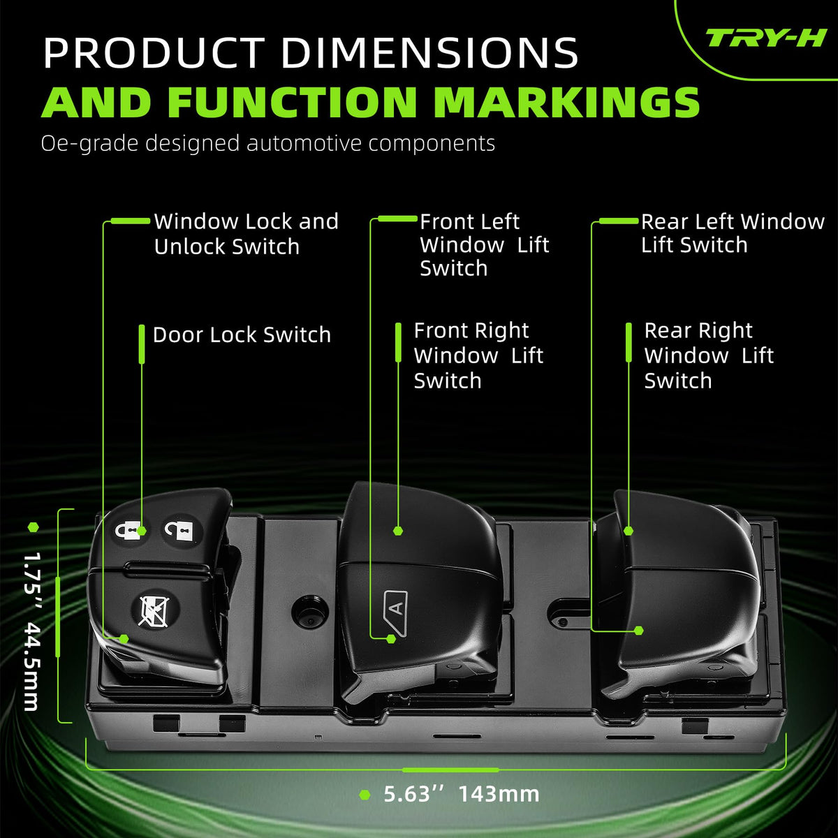 Try-H switch size comparison with removal tool for quick installation reference