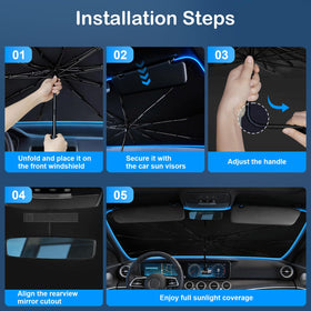TryLook protecting dashboard and seats from UV for interior preservation