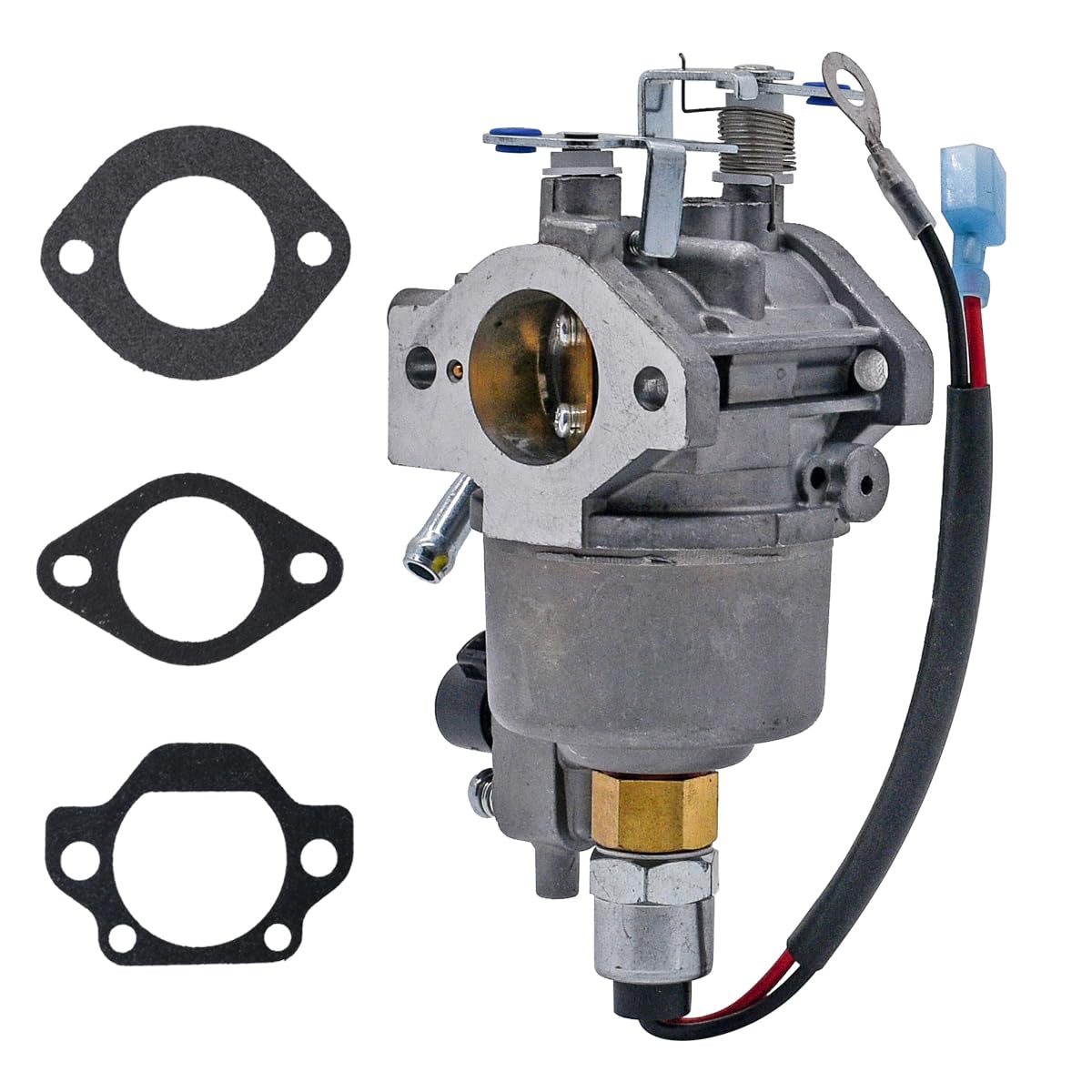 TSHOU carburetor close-up of throttle and jets for precise fuel control