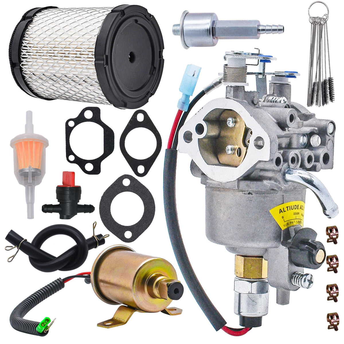 TSHOU carburetor front view showing fit and mounting for reliable performance