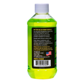 TSI Supercool close-up of bottle and oil texture highlighting quality lubricant