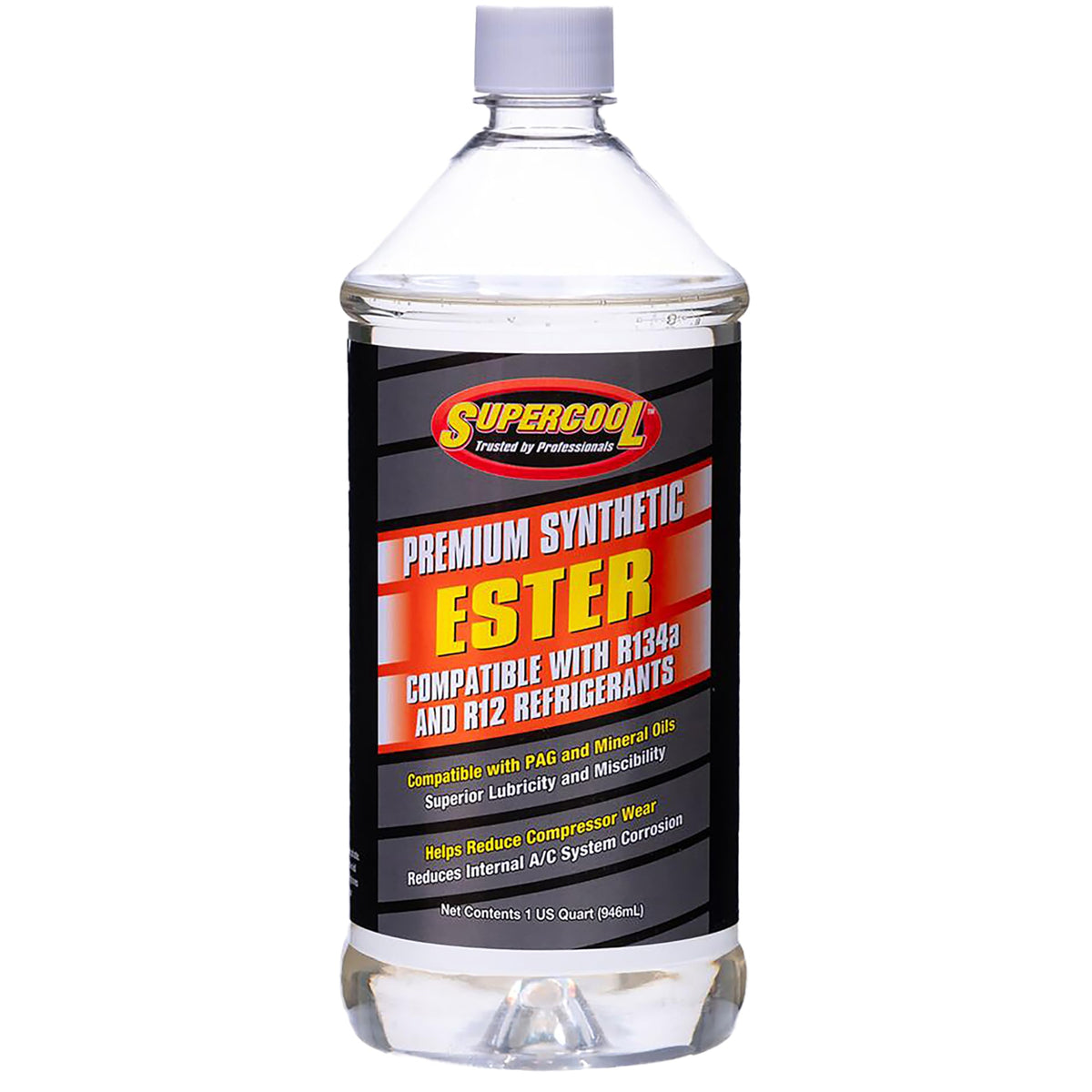 TSI Supercool front label showing product name and 32oz size for clear identification