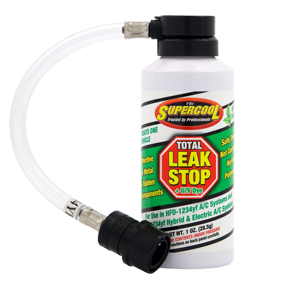 TSI Supercool front can showing label and quick-use benefit