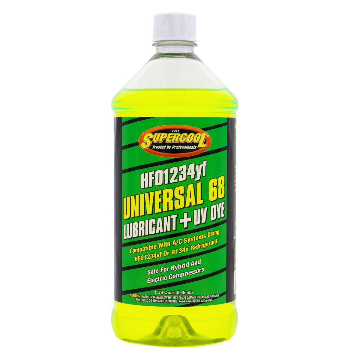 TSI Supercool quart front label showing product and benefits for easy identification