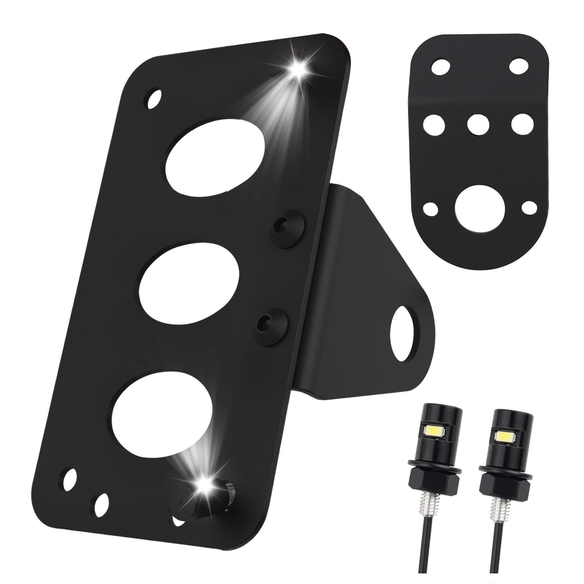 TSIEBRV front view of bracket and included hardware showing ready-to-install kit