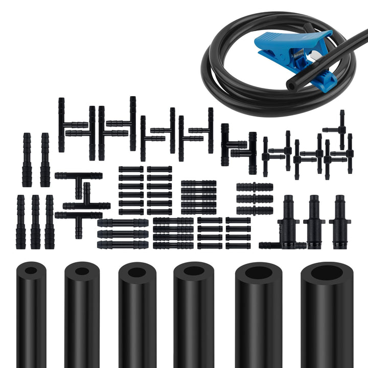 TSIEBRV kit packaging showing hoses and connectors for quick identification and convenience