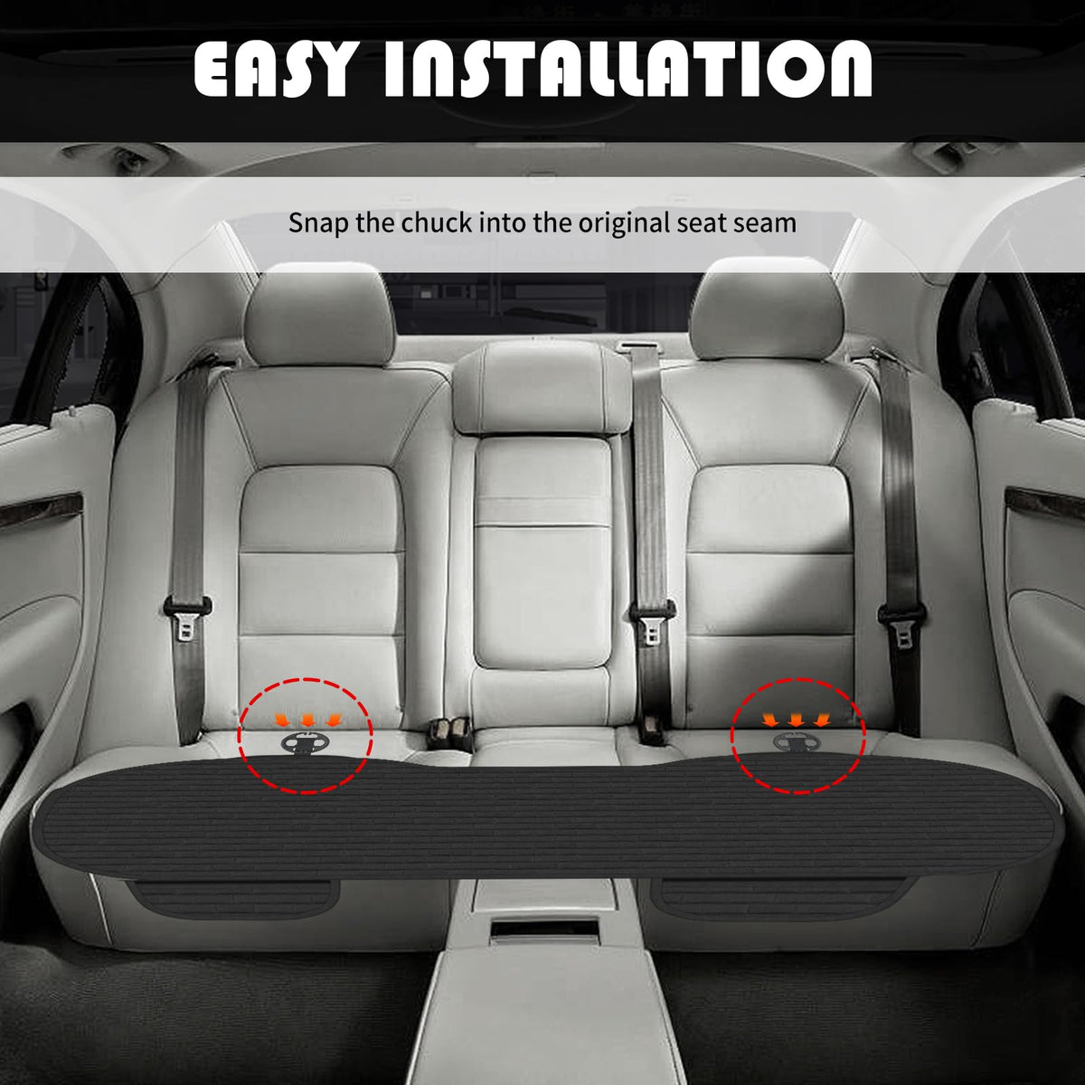 TSIEBRV installed in car with family demonstrating comfort