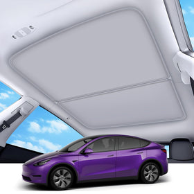 TSLDRV sunshade front view showing full roof coverage and protection