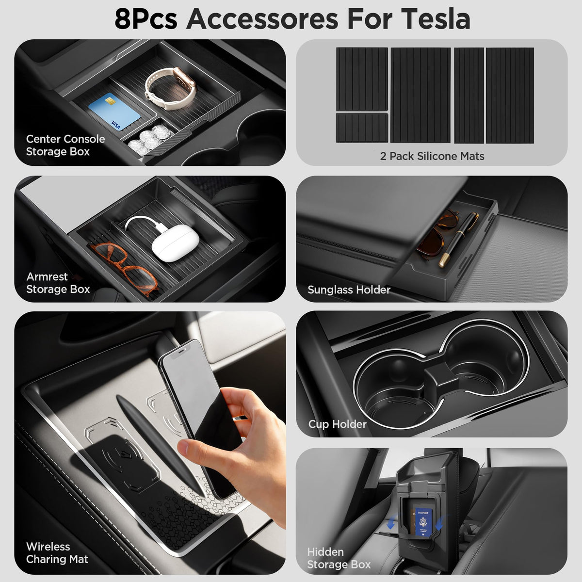 TSLDRV close-up of ultra-thin wireless charging pad protecting phone area