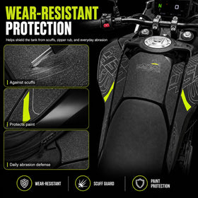 TT719 installed on CFMOTO Ibex 450 left side protecting paint finish