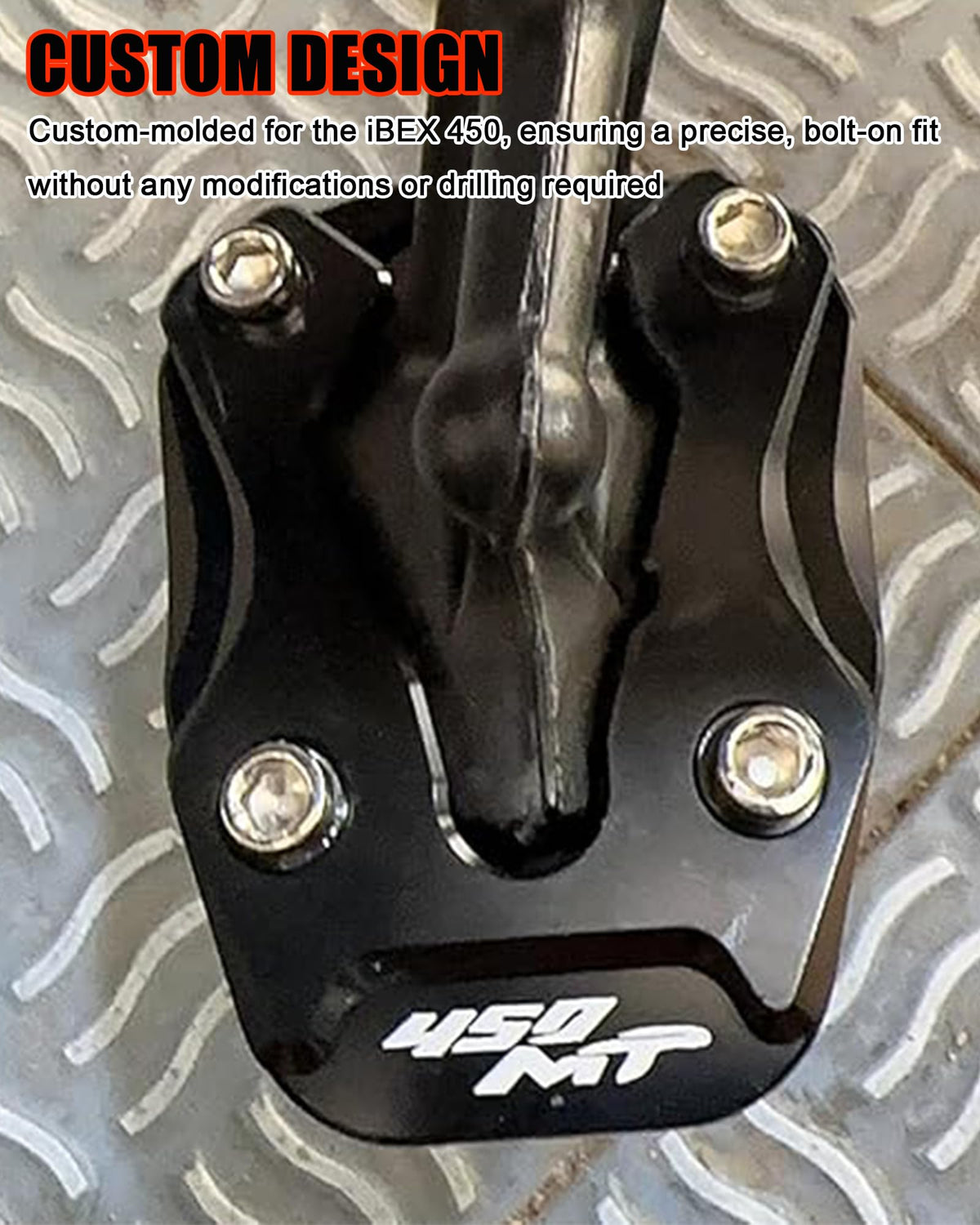 TT719 close-up detail of CNC-machined surface highlighting precise edges
