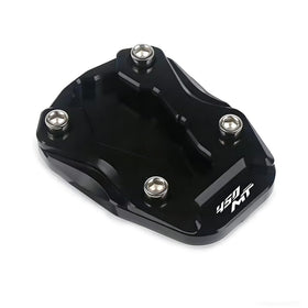 TT719 front view of kickstand pad showing bolt-on fit and improved stability