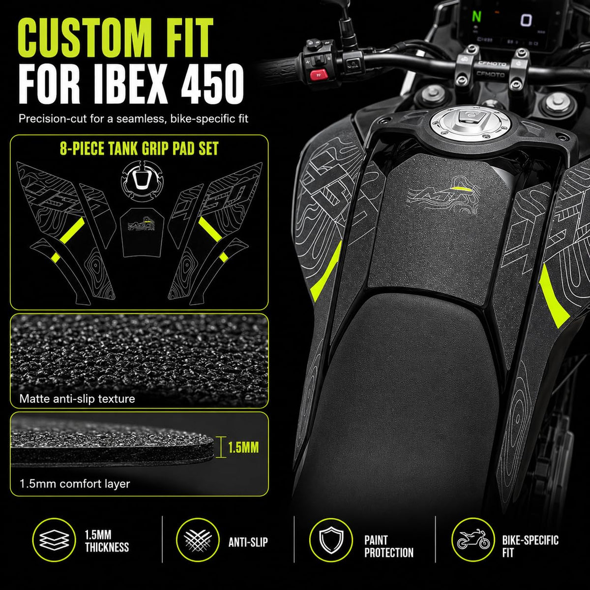 TT719 lifestyle shot rider standing showing improved bike control