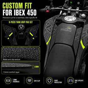 TT719 lifestyle shot rider standing showing improved bike control