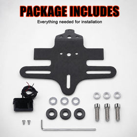 TT719 next to stock bracket shows compact size and reduced bulk