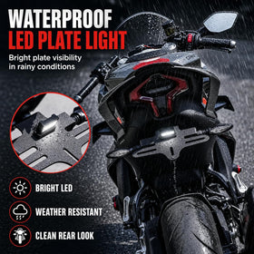 TT719 pre-drilled turn signal mounts shown for easy clean installation