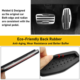 TTCR-II brake pedal removed before install demonstrating easy replacement
