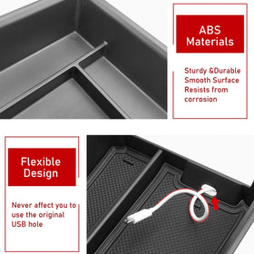 TTCR-II textured ABS detail highlighting durable, heat-resistant material