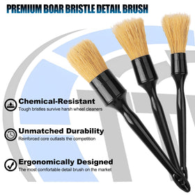 TTRCB organized brush set layout demonstrating included tools